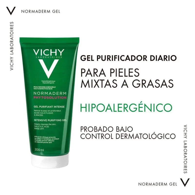 Vichy Phytosolution Gel Limpiador Anti - Imperfecciones x200ml - TIENDA PIEL
