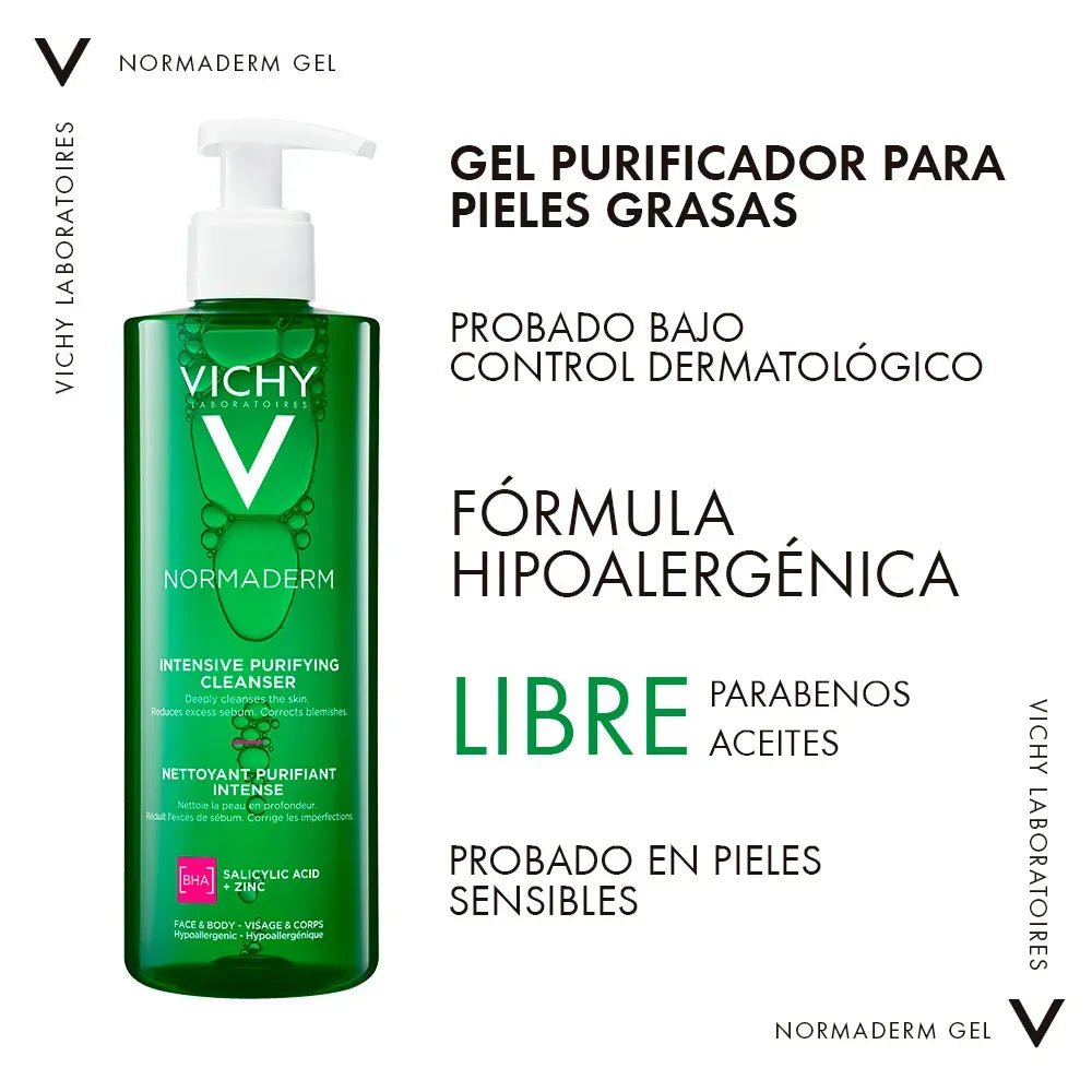 Vichy Phytosolution Gel Limpiador Anti - Imperfecciones x400ml - TIENDA PIEL