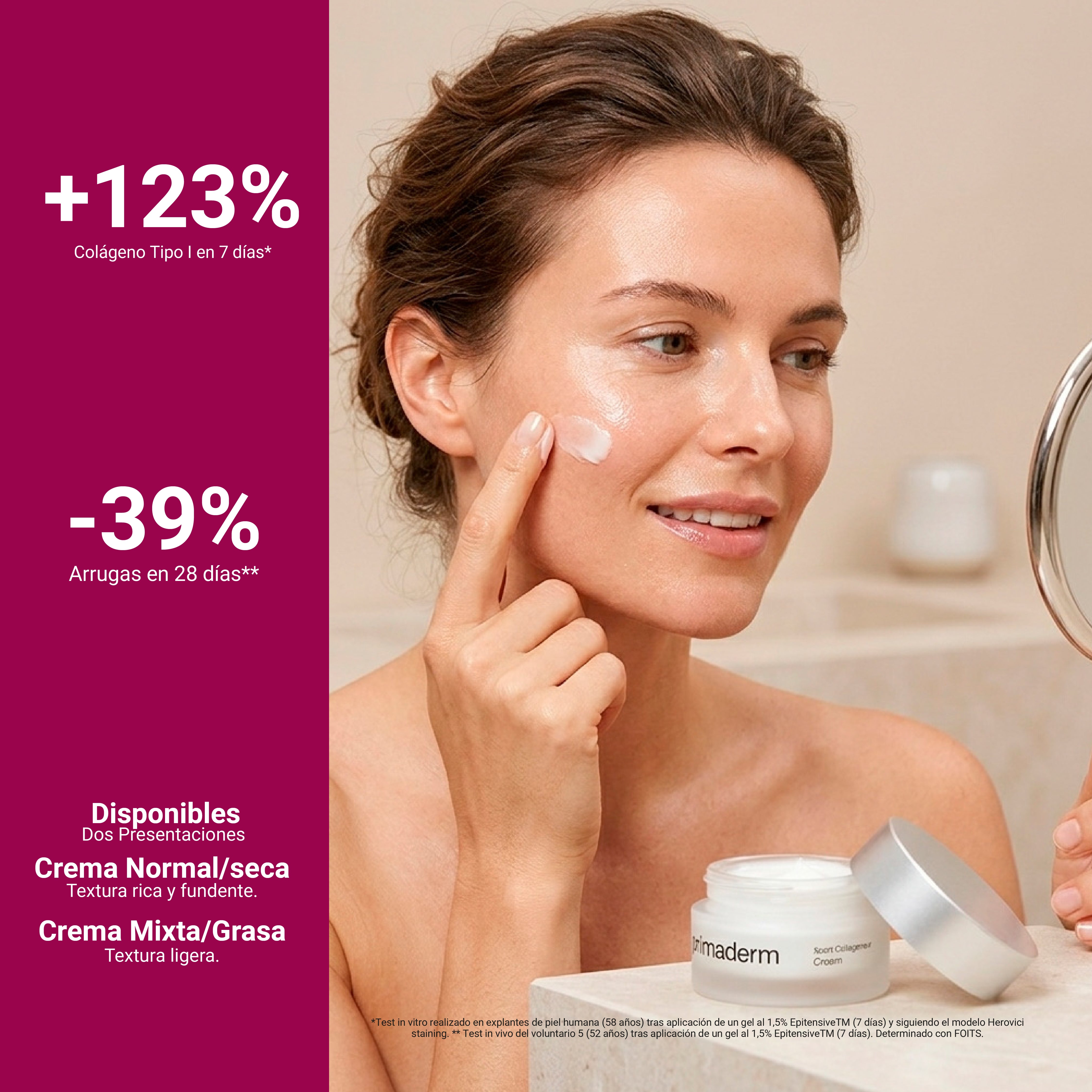 Primaderm Xpert Collageneur Cream Antiedad Piueles Mixtas / Grasa