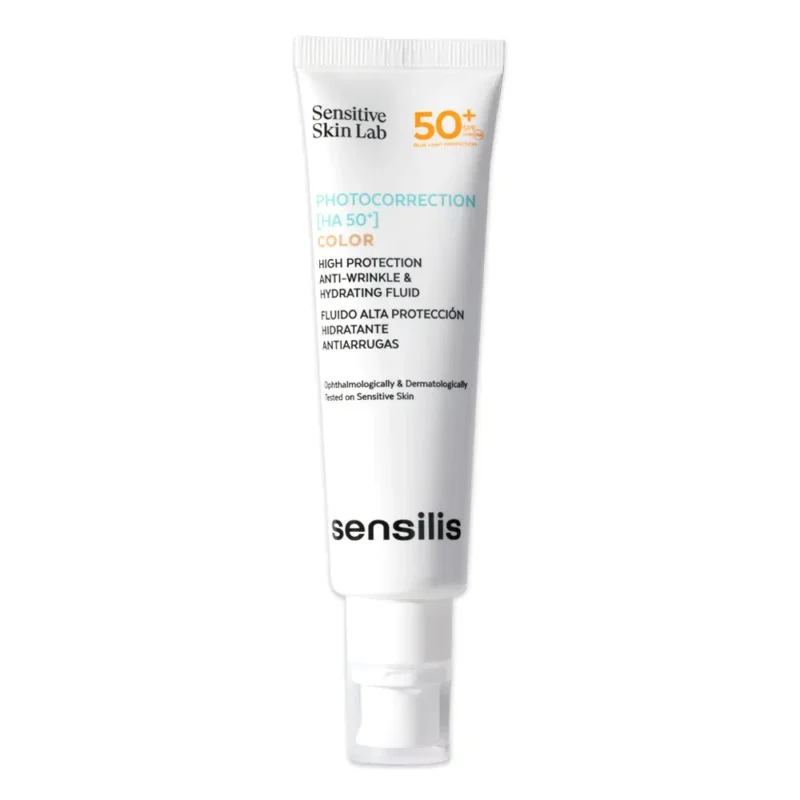 Sensilis Photocorrection [HA 50+] Antiedad SPF50+ Con Color x50ml