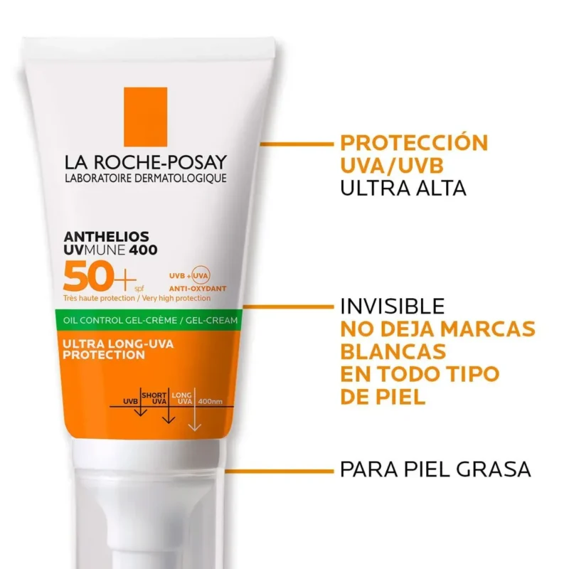 La Roche Posay Anthelios UVMune 400 Oil Control Toque Seco SPF50+ x50ml