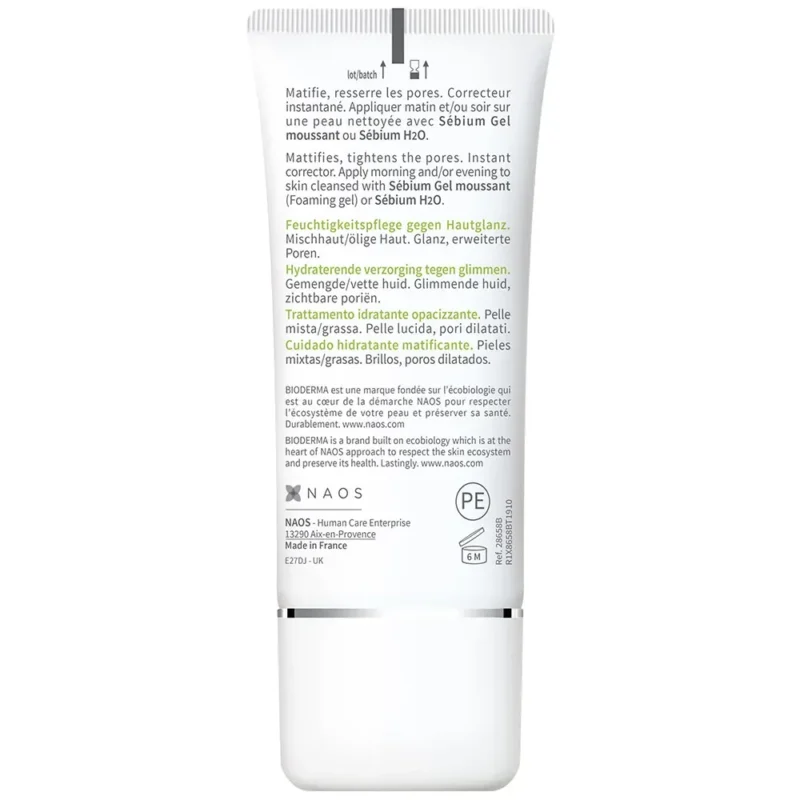 Bioderma Sébium Mat Control Crema Matificante x30ml
