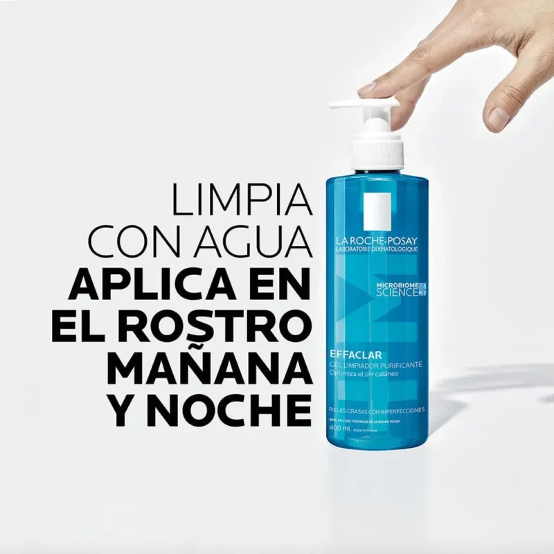La Roche-Posay Gel limpiador Effaclar + M  x400 ml