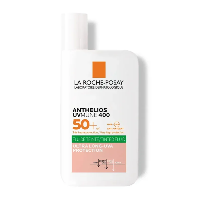 La Roche-Posay Anthelios UvMune 400 Fluido Oil Control SPF50+ Con Color x 50ml