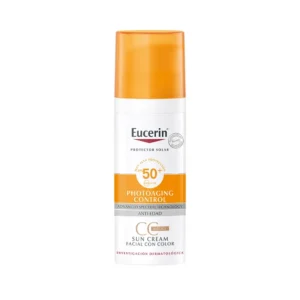 Eucerin Protector Solar CC Cream Anti-Edad Tono Medio SPF 50+