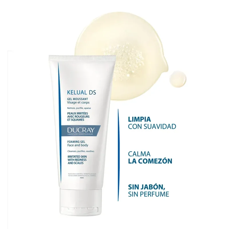 Ducray Kelual DS Gel Limpiador Anti-escamas x200ml