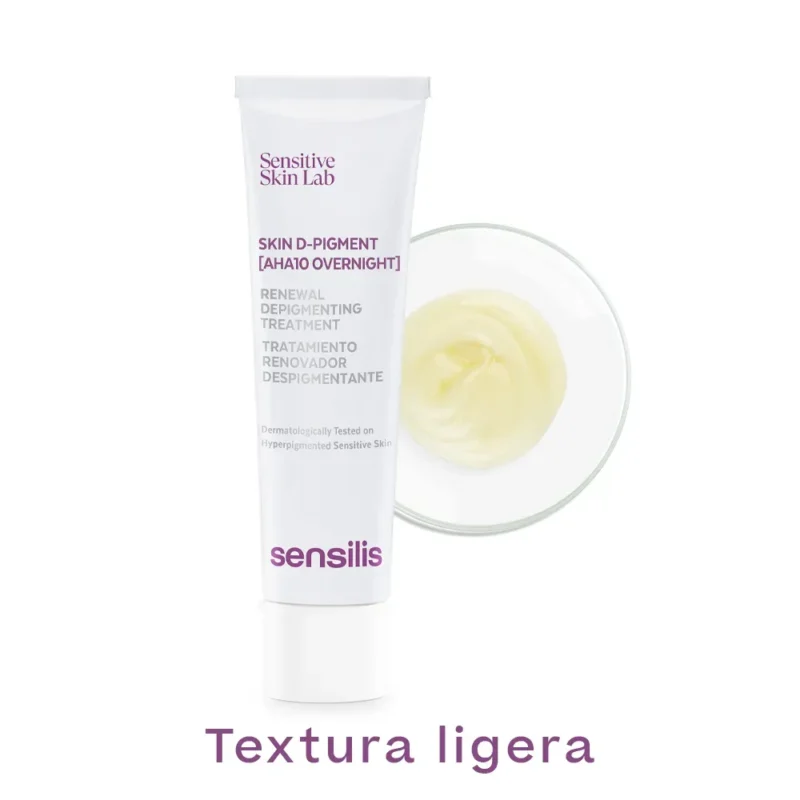 Sensilis Skin D-Pigment AHA10 Overnight Tratamiento Despigmentante x30ml
