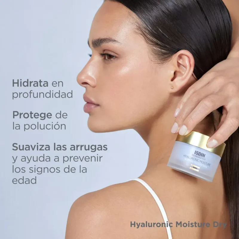 Isdinceutics Hyaluronic Moisture Crema Hidratante Piel Normal a Seca x50g