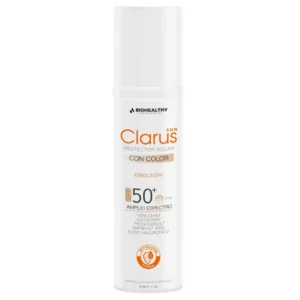 Biohealthy Fotoprotector Clarus Emulsión SPF50+ con Color x50ml