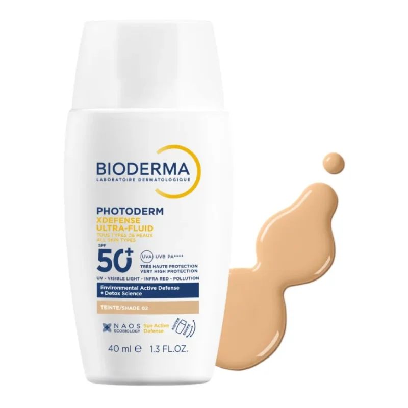 Bioderma Fotoprotector Photoderm XDefense Ultra-Fluido SPF50+ con Color Tono 02 x40ml