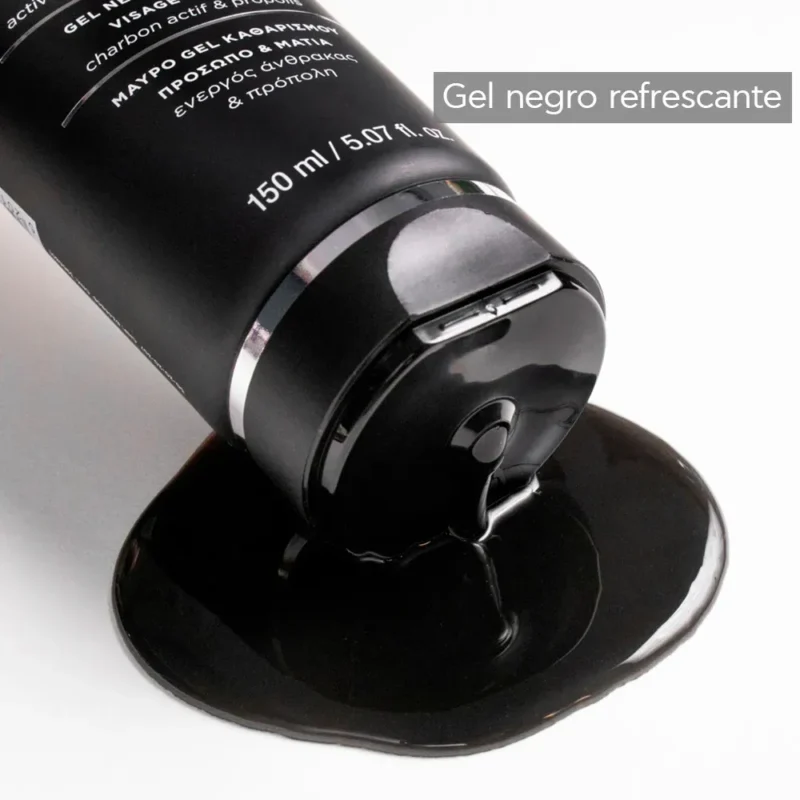 Apivita Black Detox Gel Limpiador Facial x150ml