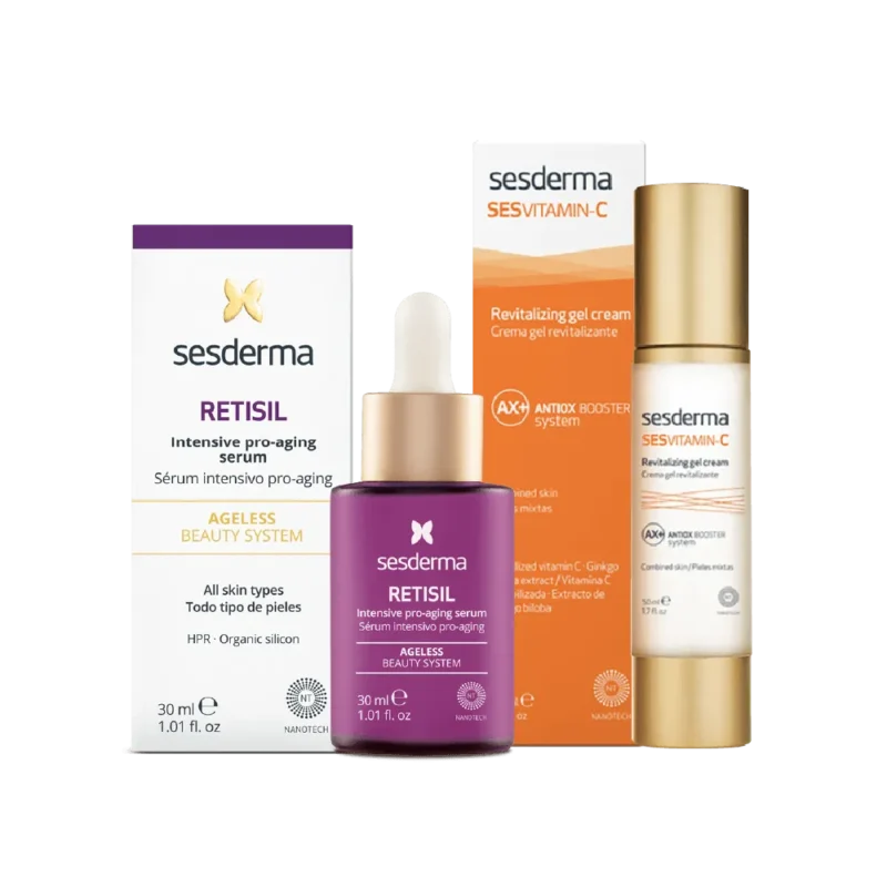 Sesderma Kit Promo Retisil Sérum Gratis Sesvitamin-C Crema Gel