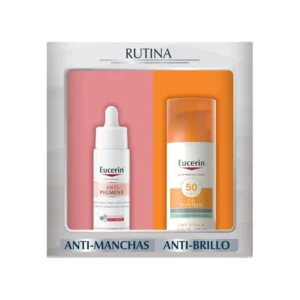 Kit Eucerin Rutina Piel Mixta Eucerin Sun Face Oil Control SPF50+ x50ml + Anti-Pigment Skin Perfecting Sérum x30ml