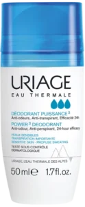 Uriage Desodorante Anti-Transpirante Tri-Actif Rollon x50ml