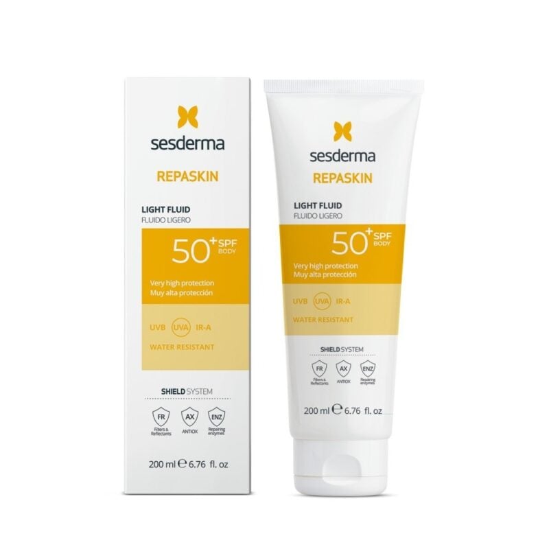 Sesderma Kit Repaskin Fluido Ligero x200ml + Hidraloe Gel de Aloe x250ml
