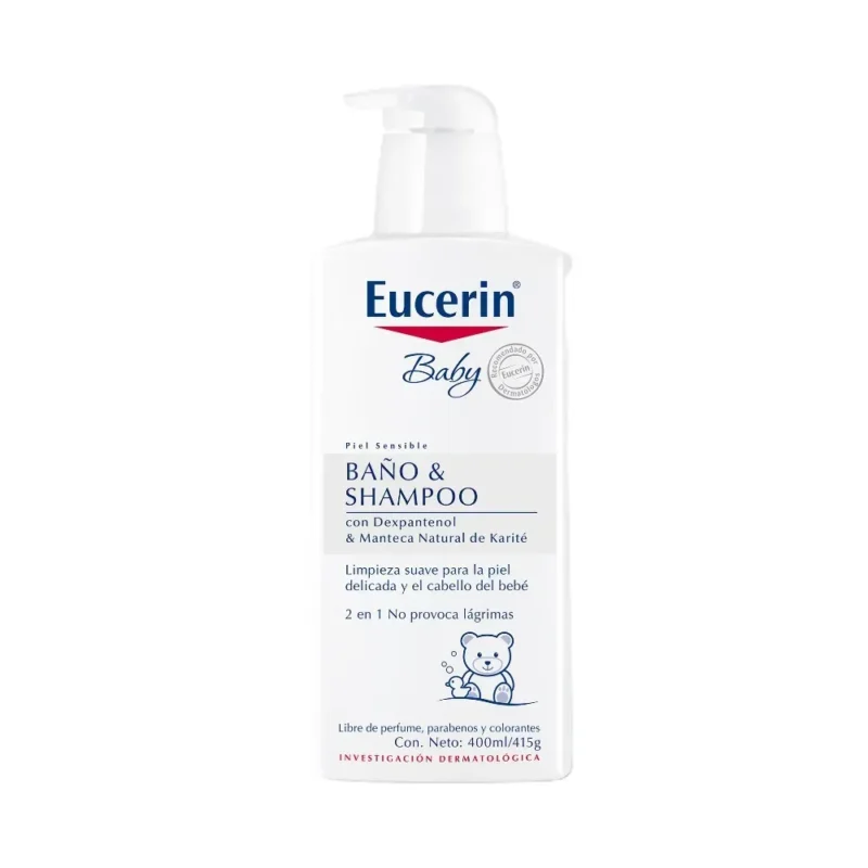 Eucerin Baby Baño & Champú x250ml