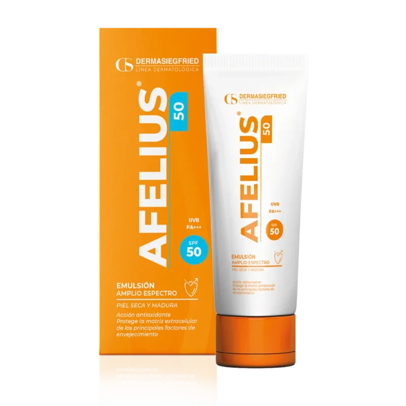 Dermasiegfried Afelius 50 Fotoprotector Pieles Secas SPF50+ x60g