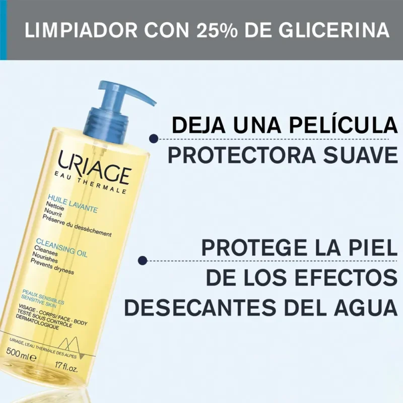 Uriage Aceite Limpiador Corporal x500ml