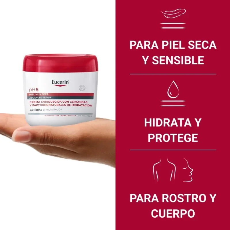 Eucerin pH5 Crema Intensiva Advanced Repair 450 ml
