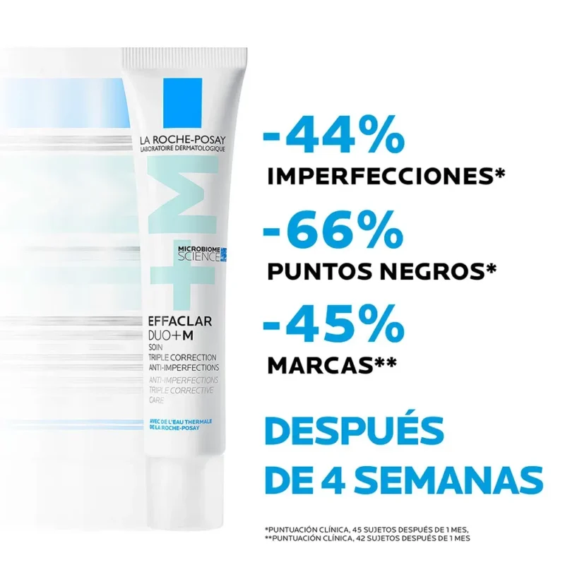 La Roche Posay Effaclar Dúo+M Crema Correctora Triple Anti-Imperfecciones x40ml