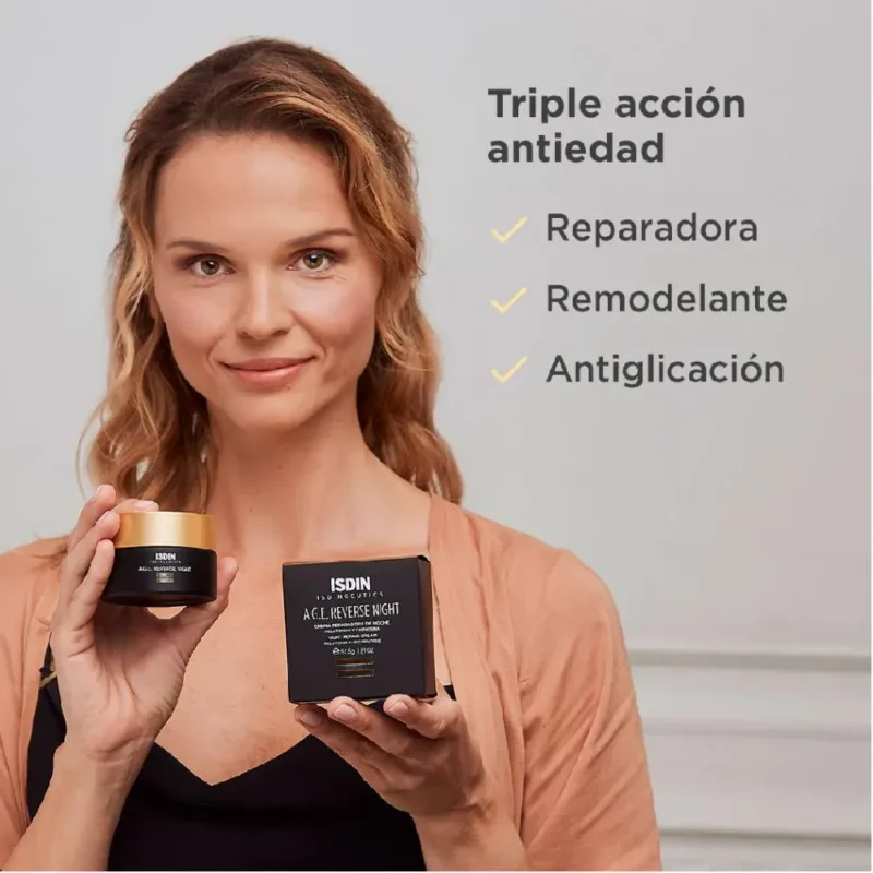 IsdinCeutics AGE Reverse Night Crema Reparadora de Noche x50g