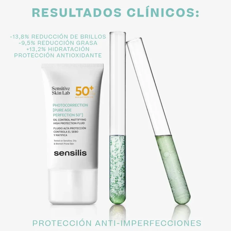 Sensilis Photocorrection [Pure Age Perfection 50+] Matificante SPF50+ x40ml