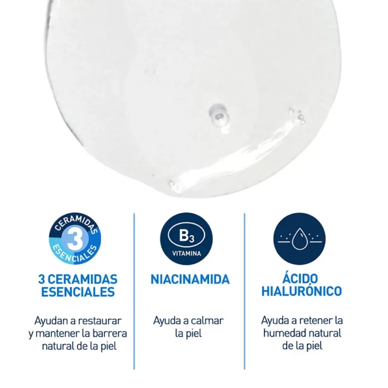 CeraVe Gel Limpiador Espumoso x236ml