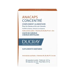 Ducray Anacaps Concentrate Cápsulas Anticaída x60 Cápsulas