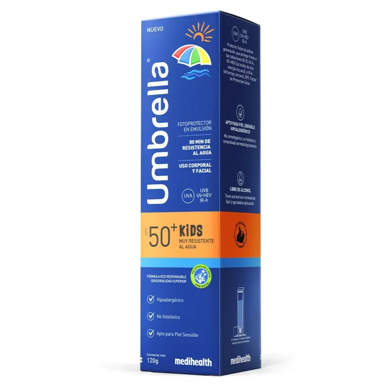 Medihealth Umbrella Kids SPF50+ Muy Resistente al Agua x120ml