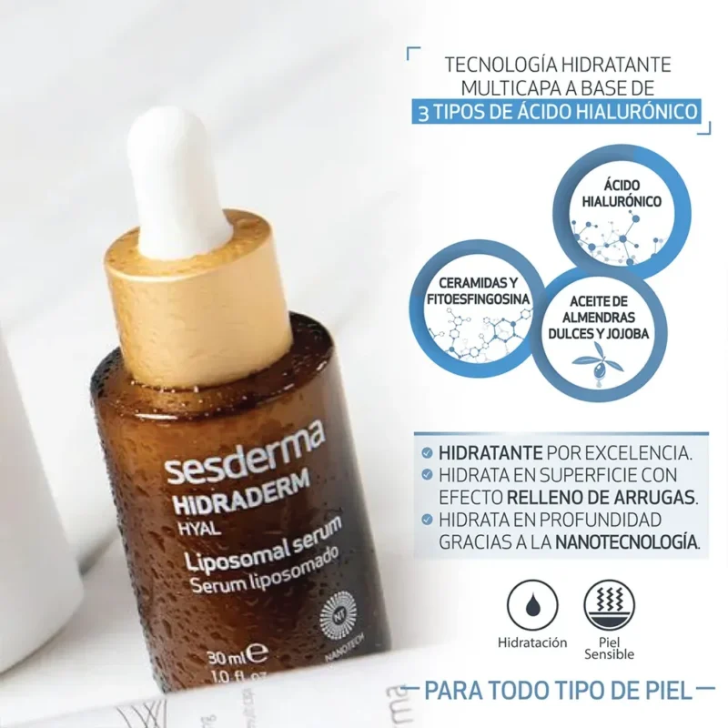 Sesderma Hidraderm Hyal Serúm Liposomal x30ml