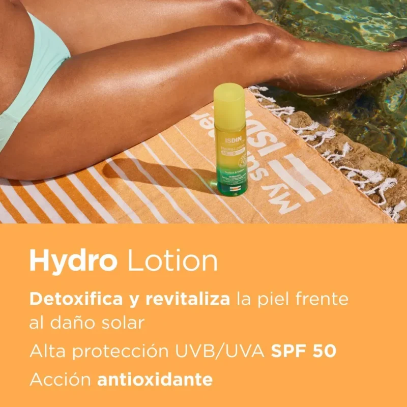 Isdin Fotoprotector Hydrolotion SPF50+ x200ml - Imagen 3