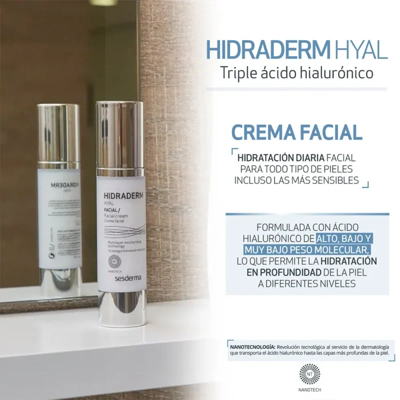 Sesderma Hidraderm Hyal Crema Facial x50ml
