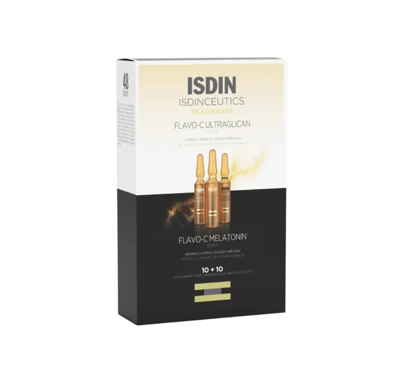 IsdinCeutics Flavo-C Ultraglican Melatonin Dia y Noche x20 Ampollas x2ml c/u