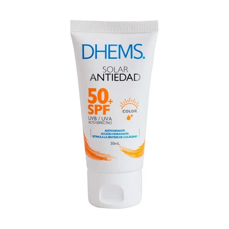 Dhems Fotoprotector Antiedad con Color SPF50+ x50ml