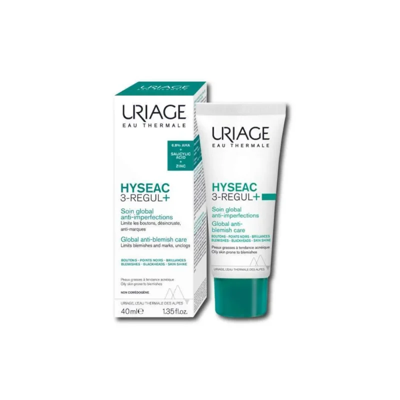 Uriage Hyseac 3 Regul Soin Global Anti-Imperfecciones x 40ml